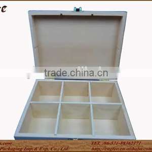 Chinese Nature Wooden Coffee and Tea Packaging Gift Boxes thumbnail-1