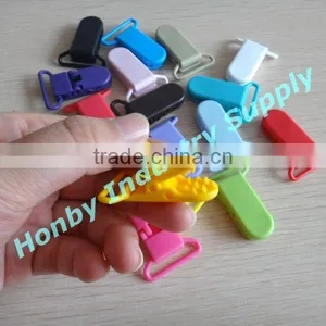 Assorted Colors Alligator 1" Plastic Pacifier Clips thumbnail-3