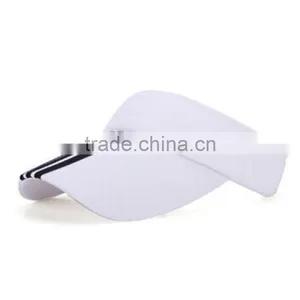 Wholesale Cheap Sun Visor Hat/cap/high Quality Kids Colorful Running Wide Brim Visor Hats thumbnail-1