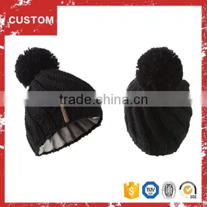 Hot Sale High Quality Custom Cheap Wholesale Beanie Hat Winter Knitted Hat With Your Logo thumbnail-1