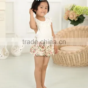 Baby Girl Bubble Romper Lace Romper For Infant Cute Kids Clothes thumbnail-1