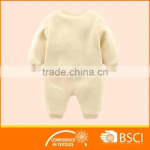 Christmas Cartoon Santa Clause Pattern Baby Clothes Romper thumbnail-2