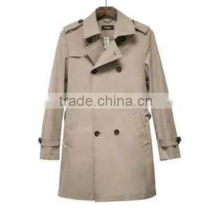 Beige Color Autumn Winter Men Winter Coat thumbnail-1