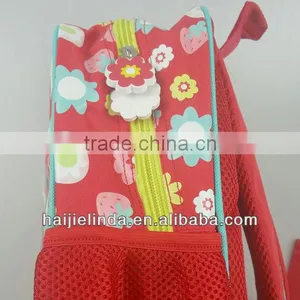 2014 Primary School Bag Cute Girl's Strawberry Print Fuzhou thumbnail-4