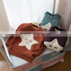 S15223A Wholesale Kids Cotton Knit Sweater New Autumn Children's Sweater thumbnail-1