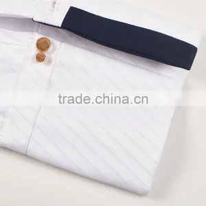 Guangzhou Wholesaler OEM New Fashion Women Autumn Casual Long Sleeve Twill White Poly Elegant Blouses thumbnail-4