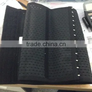 Strong Hooks Waist Trainer Latex Waist Cincher Sport Model Label Tag Package Costum Waist Trainer Corset thumbnail-1