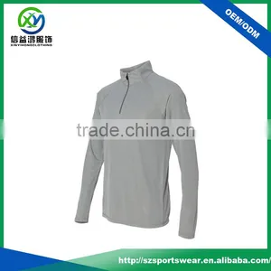 Basic Design Available Color Raglan Sleeve Light Weight 1/4 Zip Pullover Sweatshirt thumbnail-3