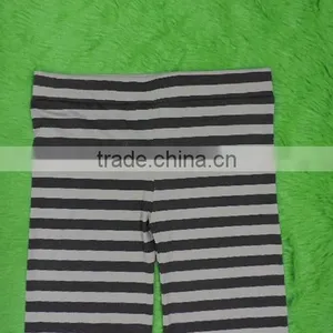 Womans Yoga Pants Stripe Ruffle Pants Loose Cotton Trousers thumbnail-5