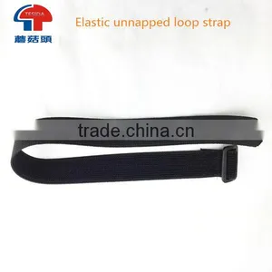 Black Colour Nylon Hook & Loop Tape Adjustable Cable Ties thumbnail-3