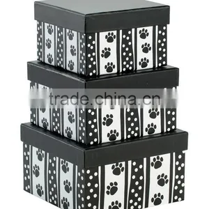 3 Pcs Nest Boxset Polka Dot Paws - Dubaa Fashion thumbnail-1