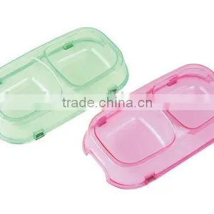 Plastic Pet Double Bowl / Pet Bowl Food / Pet Feeders thumbnail-1
