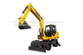 HAITUI HEW90 Wheel Excavator/excavators/machines/construction Machinery/earthmoving Equipment/machinery thumbnail-1