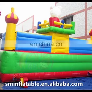 2016manufacturer Professional Production PVC Inflatable Enterrtainment Castle Inflatable Plastic Slide Inflatable Bluncer thumbnail-5