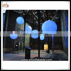 Wholesale Cheap Party Supplies PVC Lighting Balloon Inflatable LED Helium Advertising Balloon thumbnail-1