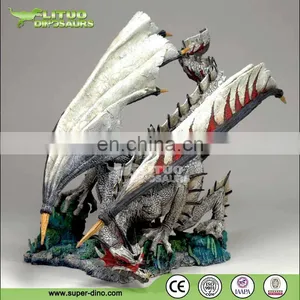 European Magic Fiberglass Dragon Sculpture thumbnail-4