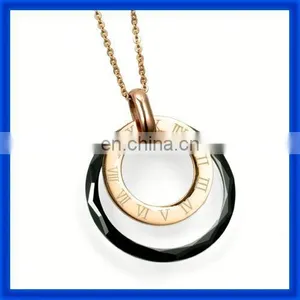 Factory Price Ceramic Initial Pendants thumbnail-1
