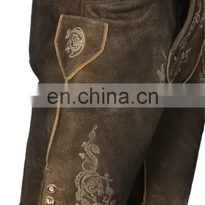 Bavarian Lederhose,Bavarian Trouser,German Bavarian Lederhosen (bavarian Lederhosen Shorts) thumbnail-2