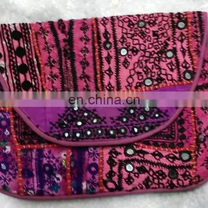 Economic Promotional Banjara Clutch Bags,Mix Lot of Indian Handmade Cotton Bags Bajara Clutch Bag,Elegant Lady Clutch Bags thumbnail-1