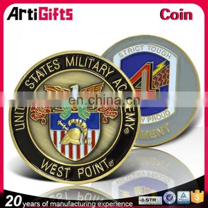 Made in China Factory Cheap Wholesale Military Coin thumbnail-1