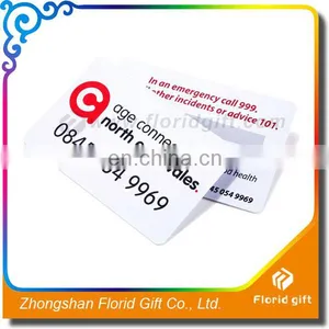 Customized Printed Blank Pvc Hangtag Plastic Luggage Tag With Loop thumbnail-4