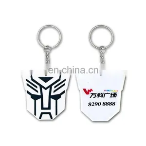 Custom Design 3d Rubber Pair Keychains 3d Custom Shaped Keychain thumbnail-2