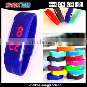 2015 Waterproof Bracelet Wristwatch Fashion LED Digital Watches thumbnail-1