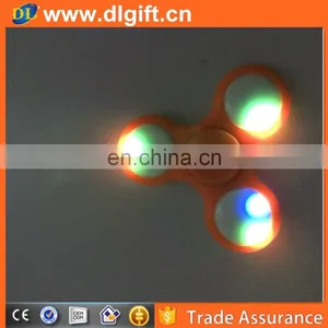 Hot Selling Finger Toy LED Fidget Spinner Hand Spinner For ADHD Anxiety Autism Stress Reducer thumbnail-2