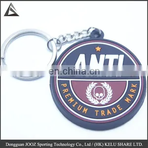 Newest Cartoon Promotional Gifts 3d Soft Key Ring Custom Pvc Keychain Wholesale thumbnail-1
