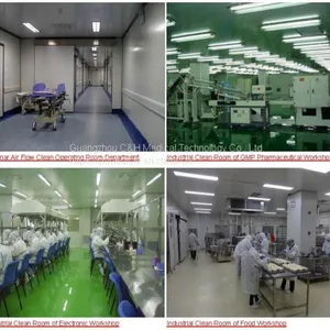 MgO Grid / EPS / Rockwool / PU Sandwich Panels for Clean Room Project Constructing Materials thumbnail-2
