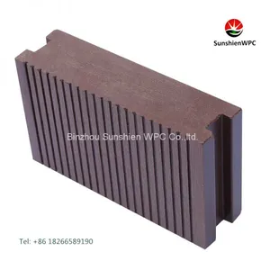 Sunshien WPC Solid Decking Waterproof and Anti-UV Floor Environmental Friendly thumbnail-1