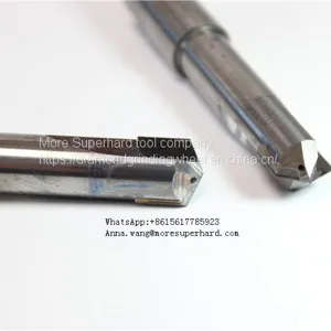 PCD Straight Shank Reamer,PCD Diamond Tools Marble Stone CNC Carving Tools 0.4mm thumbnail-1