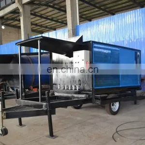 High Quality Mobile Gold & Diamond Washing Machine Used for Alluvial Gold and Diamond Mining thumbnail-4