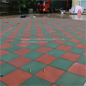 Factory Direct Sale Kindergarten Outdoor Rubber Floor Mat Community Crawling Safety Non-skid Floor Mat School Runway Glue thumbnail-1