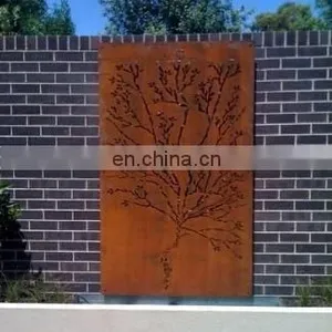 Corten Garden Corten Steel Screen thumbnail-5