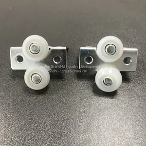 Wardrobe Sliding Door Top Upper Roller Bottom Wheel Runners thumbnail-5