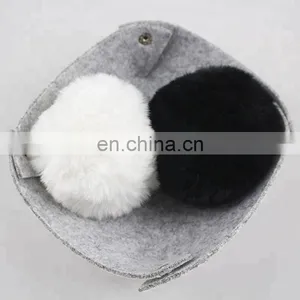 Home Decor Felt Table Mat With Holder Felt Coaster Placemat Table Mat Pad Set for Drinks thumbnail-3