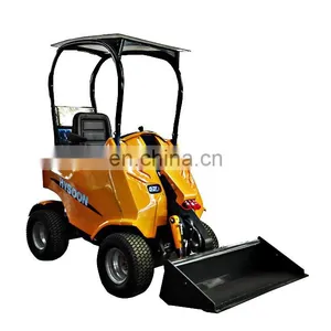 Agricultural Farm Machinery Articulated Mini Wheel Loader Price for Sale thumbnail-7