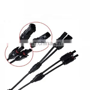 Waterproof dc Connector Type 2 in 1 Solar Cable Connector thumbnail-5