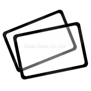 Custom Cut Top Quality 21inch Corning Gorilla Silk Screen Printing Tempered LCD Display Cover Glass thumbnail-4