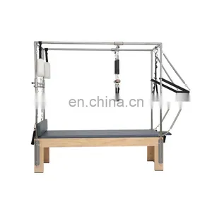 Commercial Home Use Fitness Pilates Reformer Equipment Body Balanced Pilates Machine With Full Trapeze Cadillac Pilates Reformer thumbnail-7