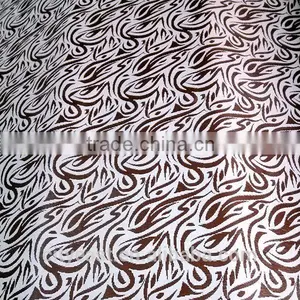 Bronzed Suede Fabric Bonded With Roma Fabric thumbnail-1