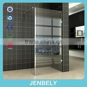 6/8mm Tempered Glass Walk-in Shower Screen thumbnail-1