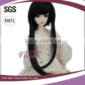 Red Wine Color Adorable Baby Doll Hair Wigs Many Color Can Made thumbnail-3