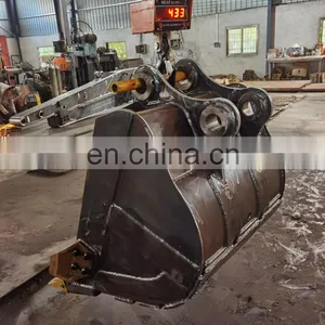 Excavator's Bucket Standard or Intensification Bucket Q355B Steel Plate Material HIGHT QUAILITY thumbnail-5
