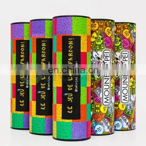 Round Luxury Cardboard Tube Gift Box t Shirt Wholesale Packaging thumbnail-2