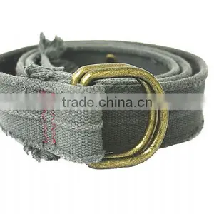 3.8cm Width Double D-ring Buckle Webbing Jeans Belts -KL0029 thumbnail-1