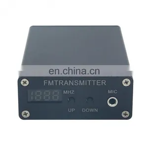 0.5W Black Audio Transmission Radio PLL Digital Wireless Headphone Stereo FM MP3 Transmitter thumbnail-3