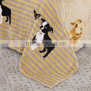 High Quality Animal Print Duvet Cover Cheap Dog Pattern Professional Quilt Cover Set thumbnail-3