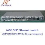 24Ports GE SFP Managed Gigabit Ethernet Switch thumbnail-1